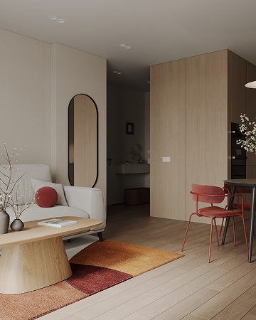 Визуал квартиры №387 - 9